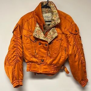 Vintage Ellesse Italy Ski Bomber. Fits like XS